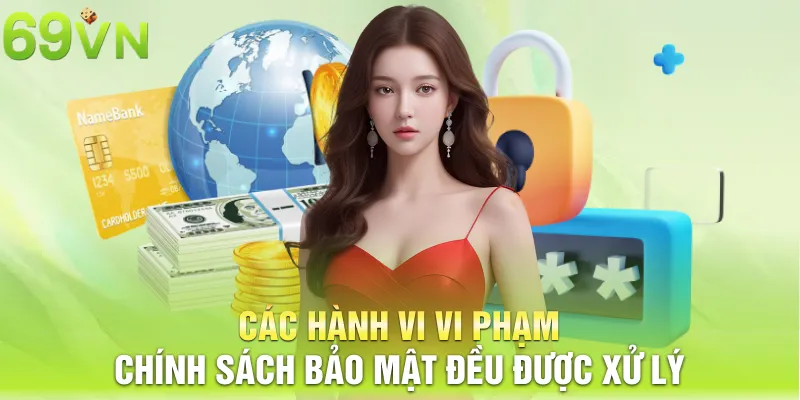 Các hành vi vi phạm chính sách bảo mật đều được xử lý